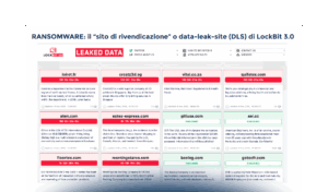 I Ransomware e le nuove tecniche d’attacco